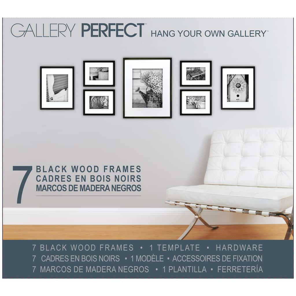 Shop For The Gallery Perfect™ Hang Your Own Gallery Black At Michaels